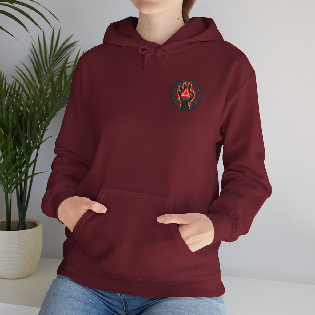 Red Mana Magic The Gathering Inspired Hoodie