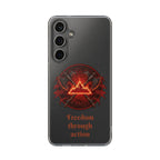 Red Mana Magic The Gathering Inspired Design - Impact-Resistant Phone Case