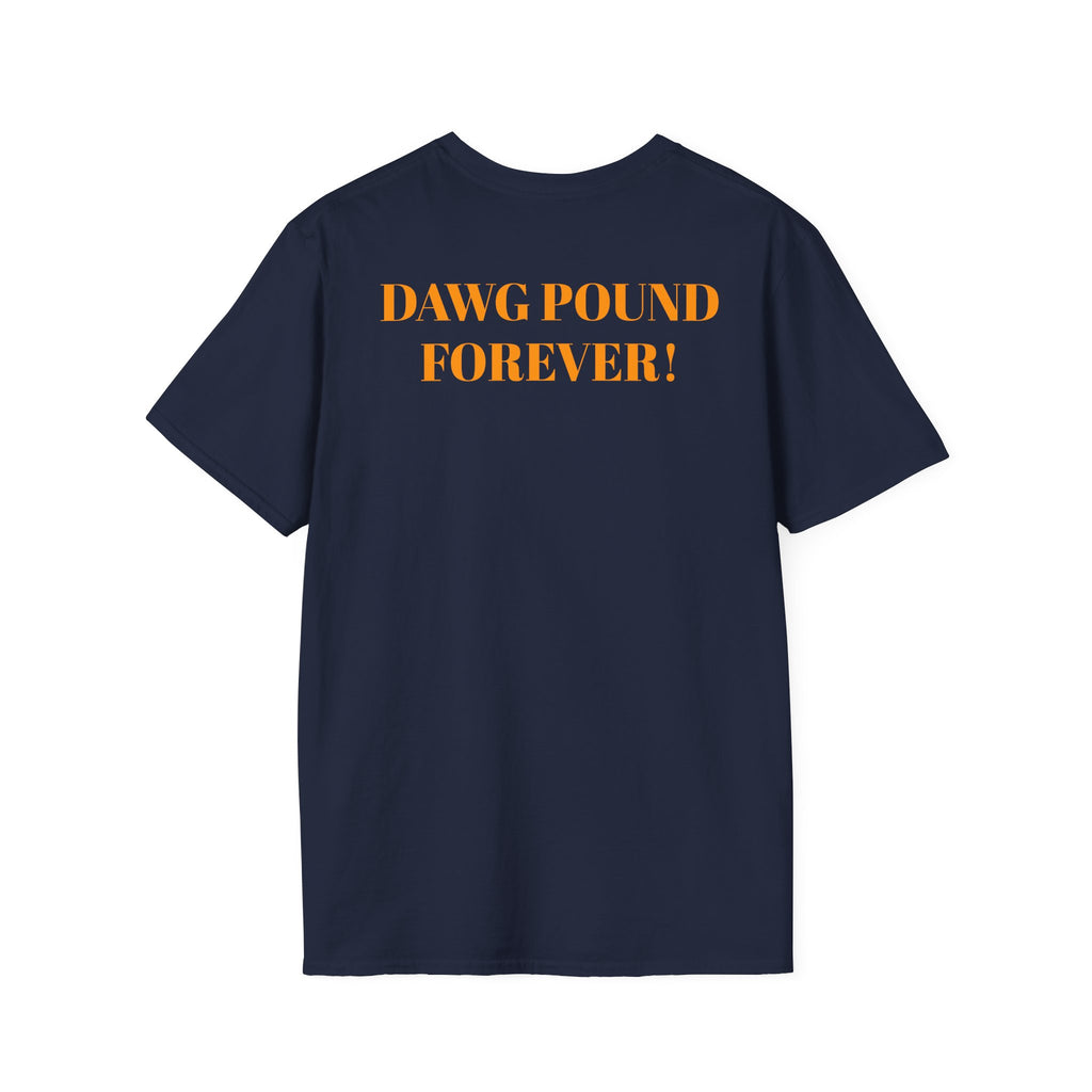 Cleveland -Dawg Pound Forever- Fan T-Shirt - Bulldog MascotCleveland Bulldog T-Shirt