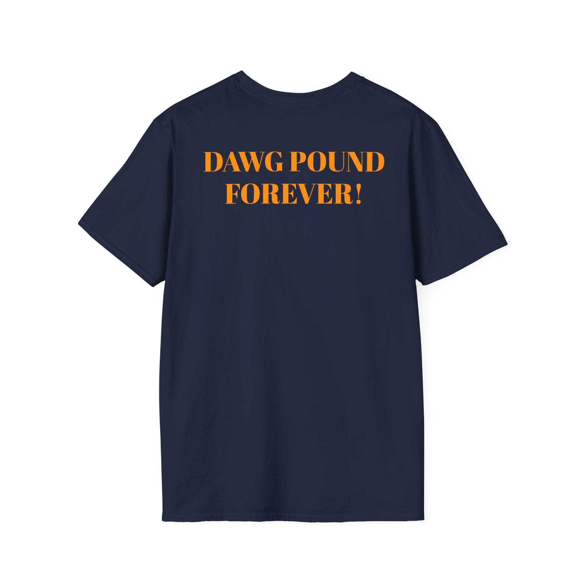 Cleveland -Dawg Pound Forever- Fan T-Shirt - Bulldog MascotCleveland Bulldog T-Shirt