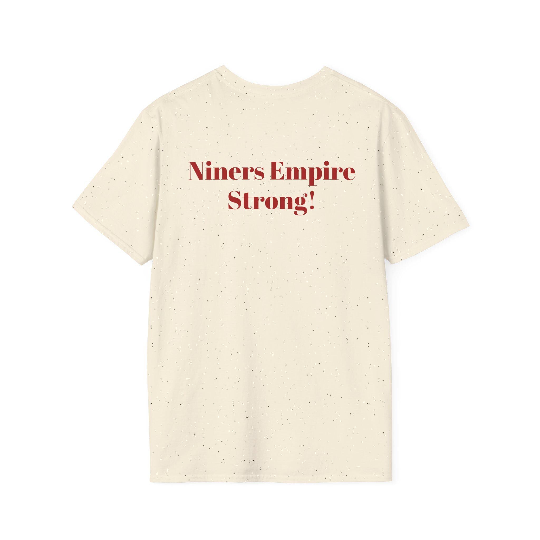 San Francisco 49ers -Niners Empire Strong- T-Shirt - Wolf Mascot - Fan Sirt