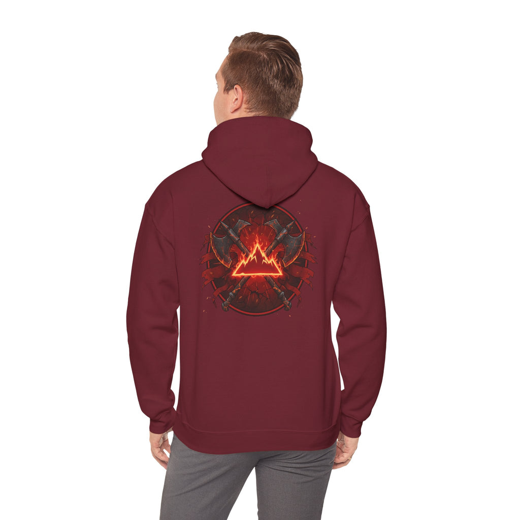 Red Mana Magic The Gathering Inspired Hoodie