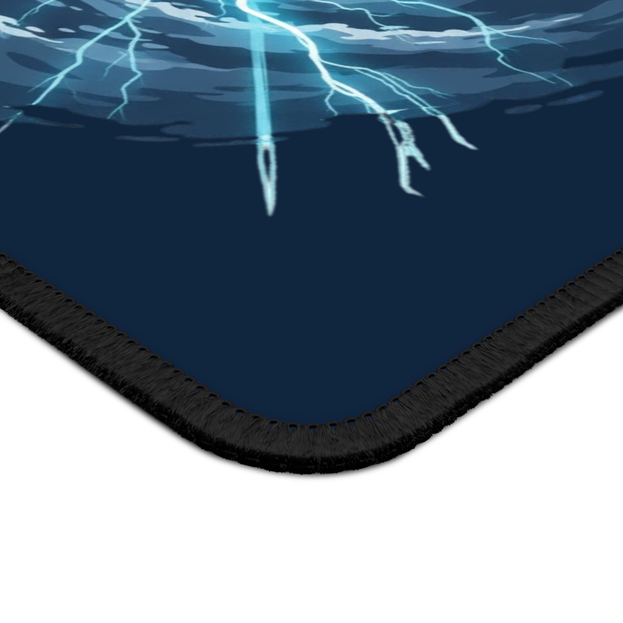 Blue Mana Gaming Mouse Pad – Magic the Gathering Inspired | Lightning Arcane Desk Mat | RPG & Gamer Setup Accessory
