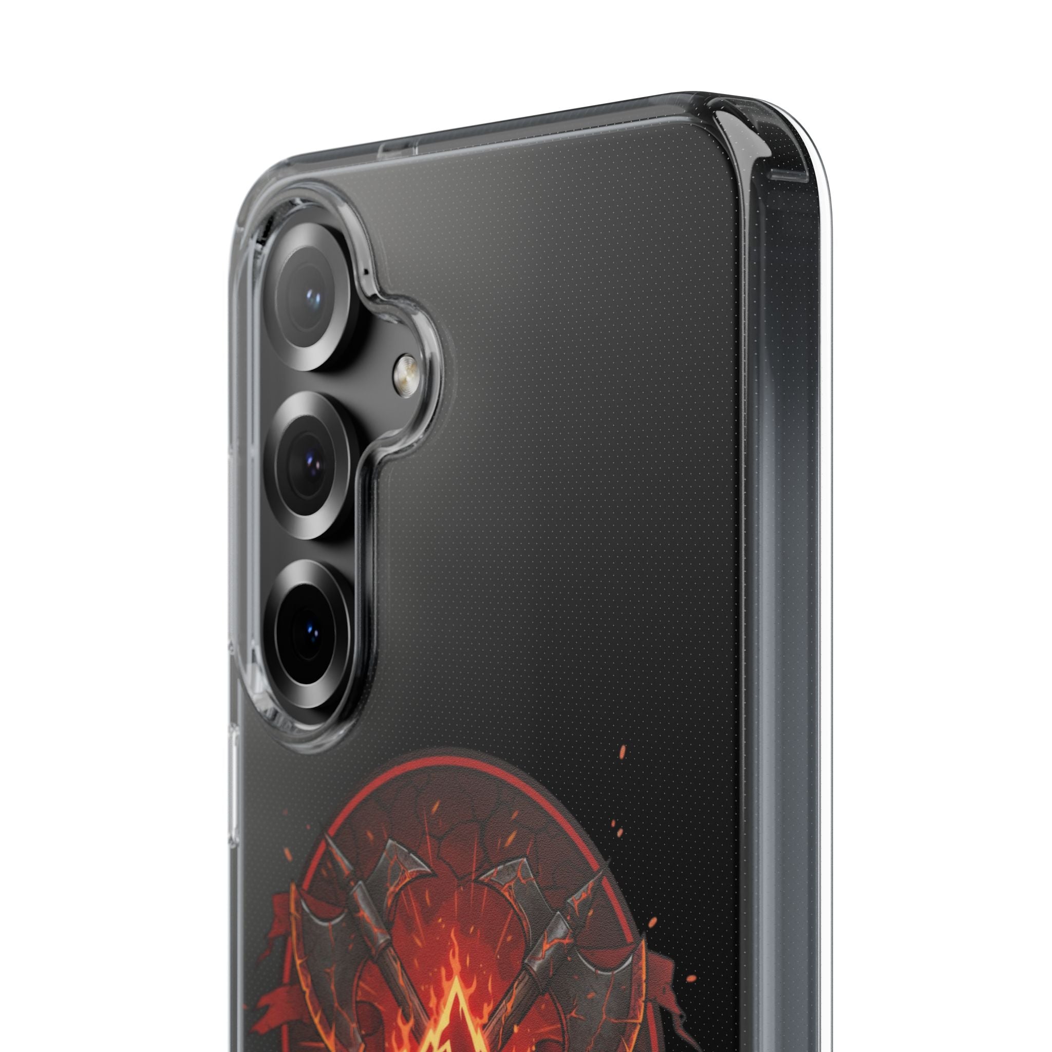 Red Mana Magic The Gathering Inspired Design - Impact-Resistant Phone Case