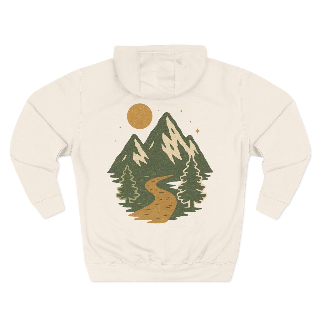 Mountain and Pine Fleece Hoodie