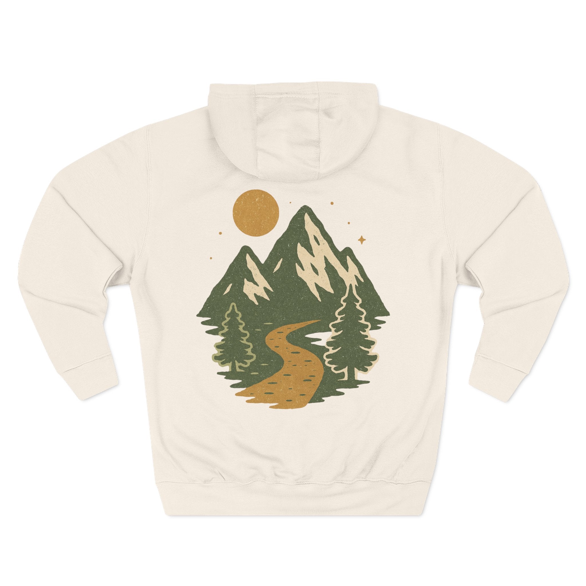 Mountain and Pine Fleece Hoodie