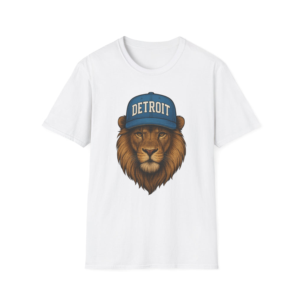 Detroit -Detroit Vs. Everyone- Lions Fan T-Shirt - Lion Mascot
