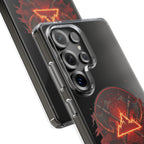 Red Mana Magic The Gathering Inspired Design - Impact-Resistant Phone Case
