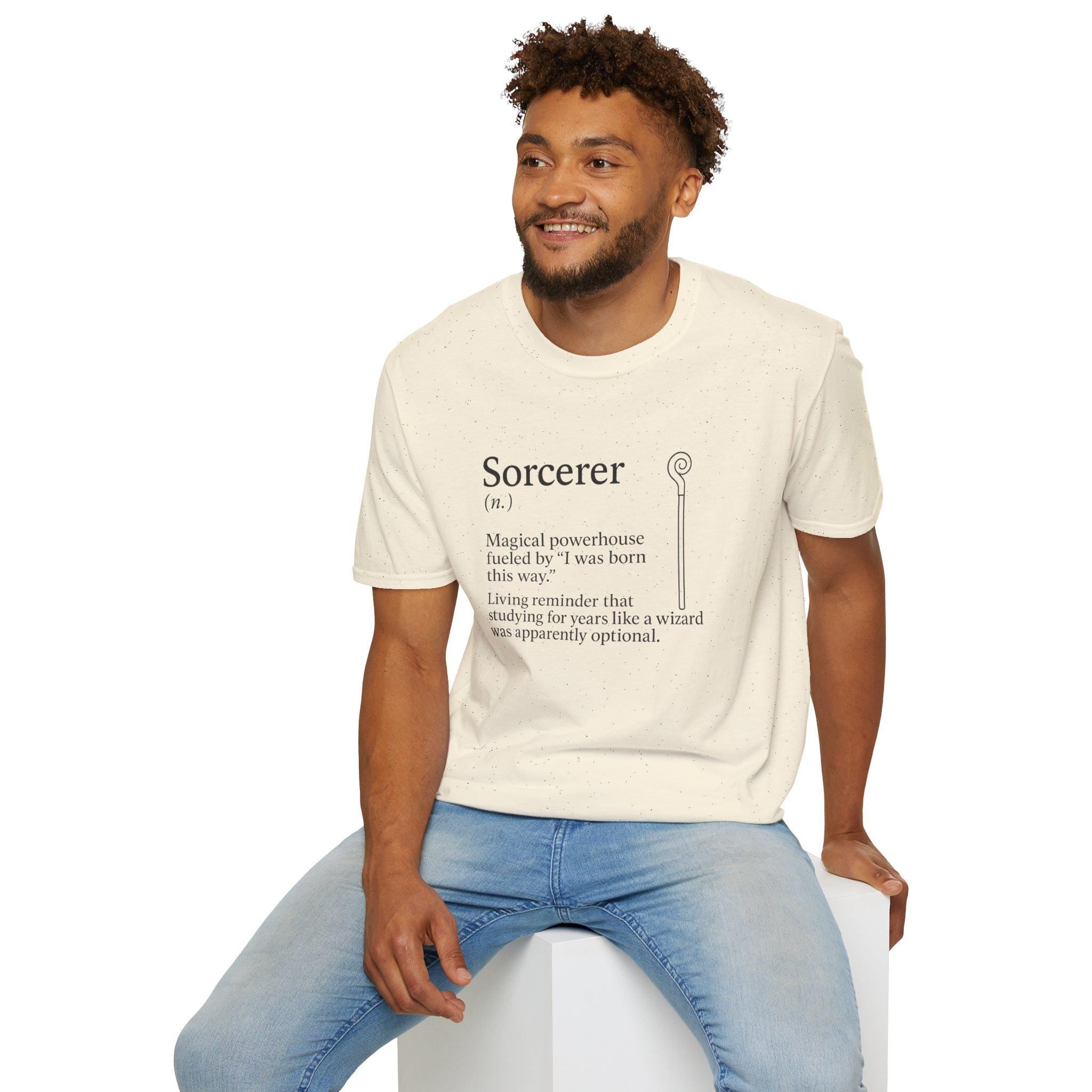 Sorcerer Class T-Shirt - Dungeons & Dragons Tee