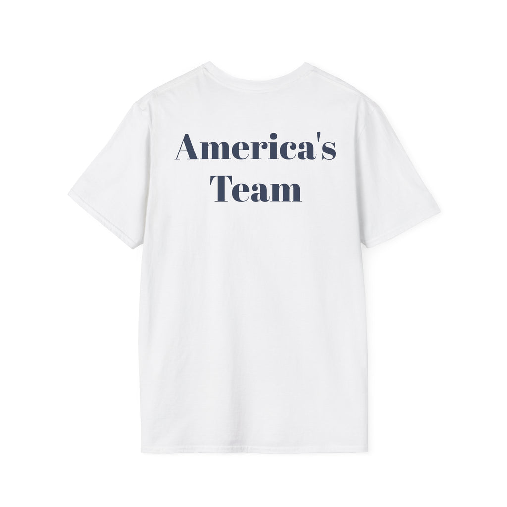 Dallas -Americas Team- T-Shirt - Longhorn Mascot-  Sports Fans