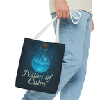 Potion of Calm Tote Bag | D&D Inspired Bag | Fantasy RPG Gift | Witchy Aesthetic Eco Bag, Magical Gift for Relaxation,  Witchy Aesthetic