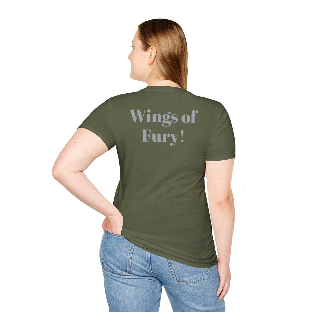 Atlanta Falcons -Wings of Fury- T-Shirt - Falcon Mascot