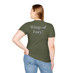 Atlanta Falcons -Wings of Fury- T-Shirt - Falcon Mascot