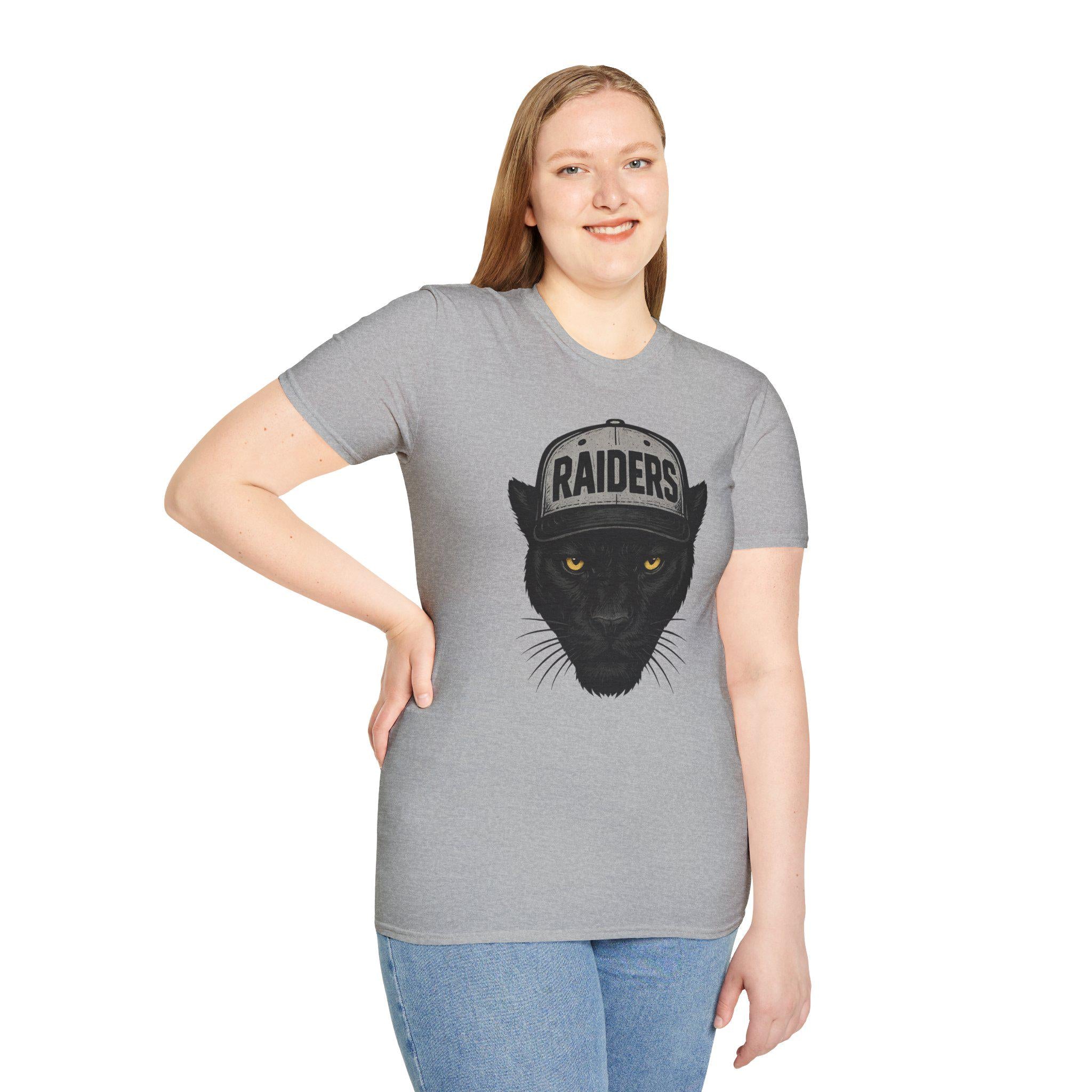 Las Vegas -Raider Nation!- Fan T-Shirt - Raiders Nation Black Panther T-Shirt
