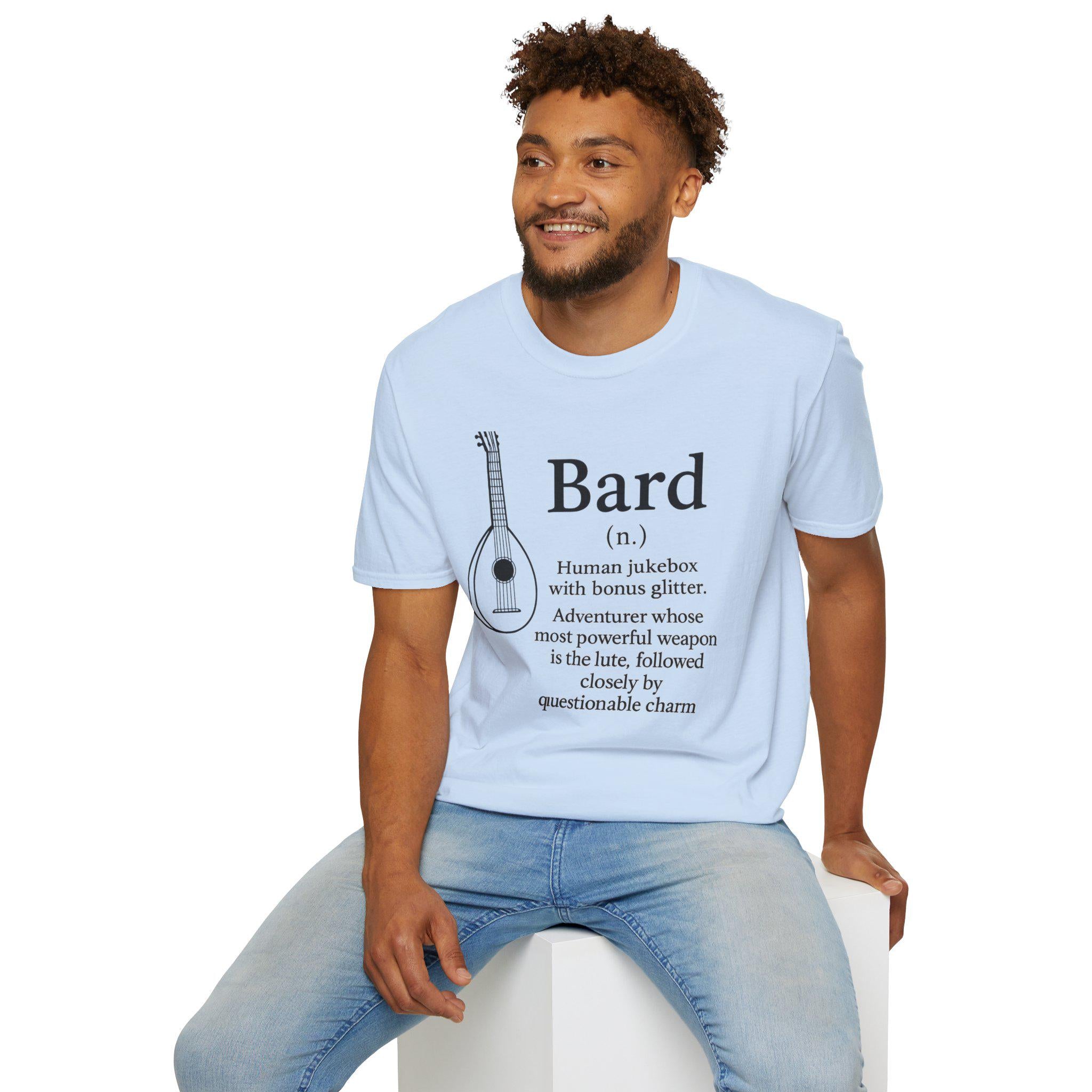 Bard Class T-Shirt - Funny Dungeons & Dragons Tee