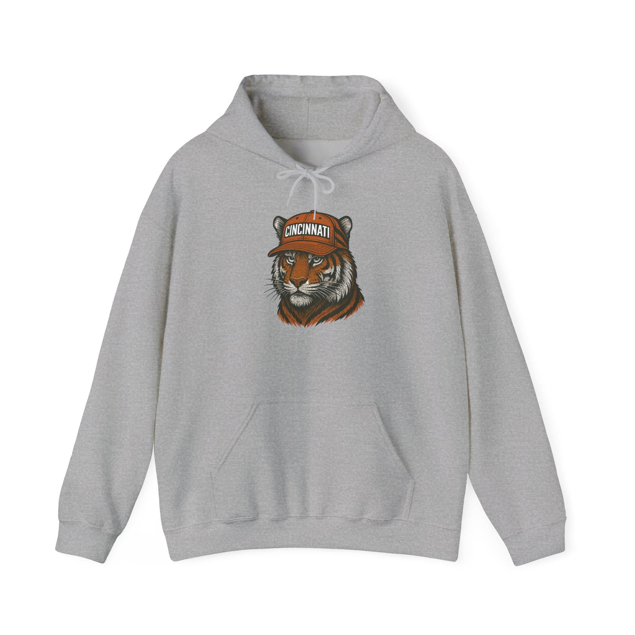 Cincinnati "Rule the Jungle" Hoodie - Tiger Mascot - Cincinnati Football