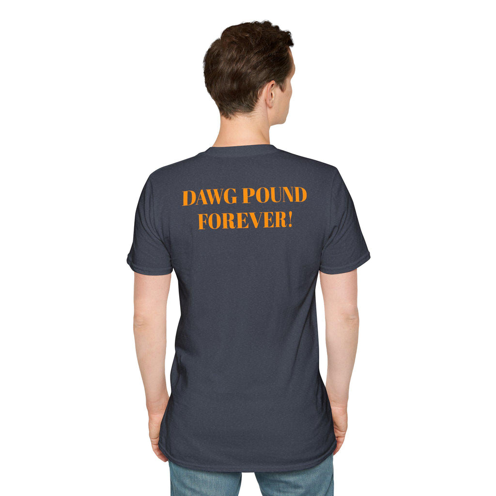 Cleveland -Dawg Pound Forever- Fan T-Shirt - Bulldog MascotCleveland Bulldog T-Shirt