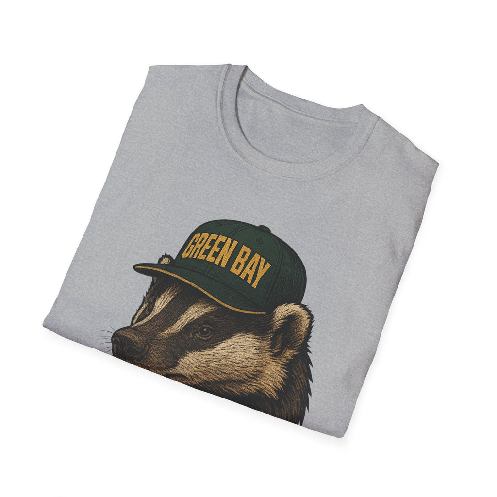 Green Bay -Go Pack Go- Fan T-Shirt - Badger Mascot