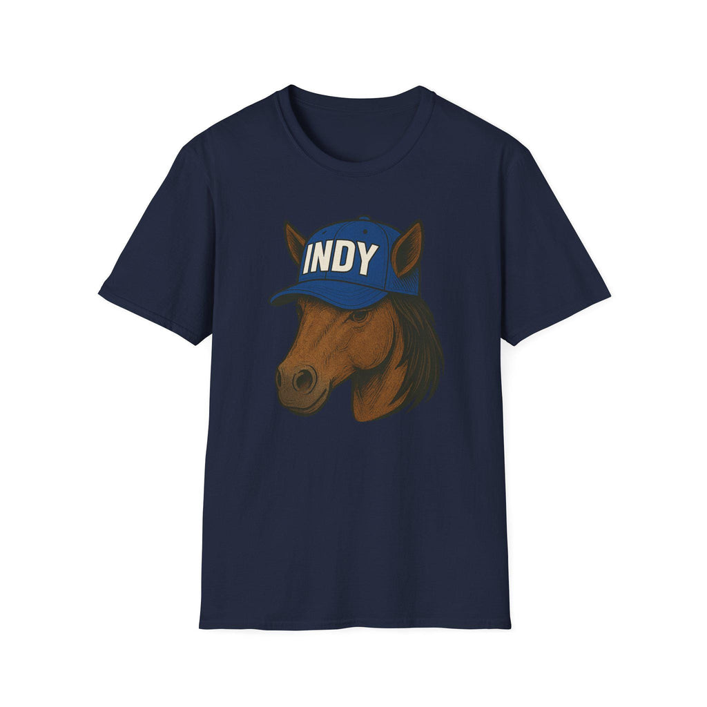 Indianapolis Colts -Stampede Ahead- Fan T-Shirt - Horse Mascot -