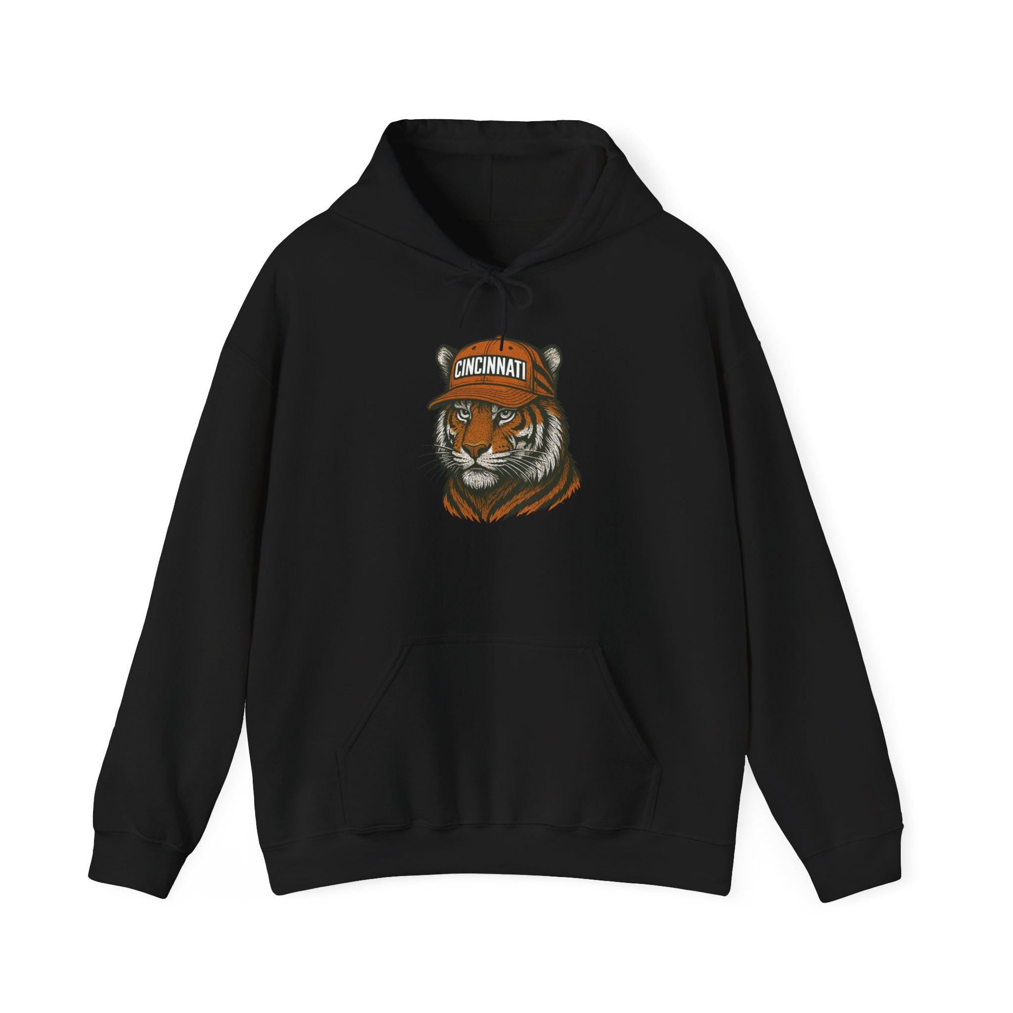 Cincinnati "Rule the Jungle" Hoodie - Tiger Mascot - Cincinnati Football