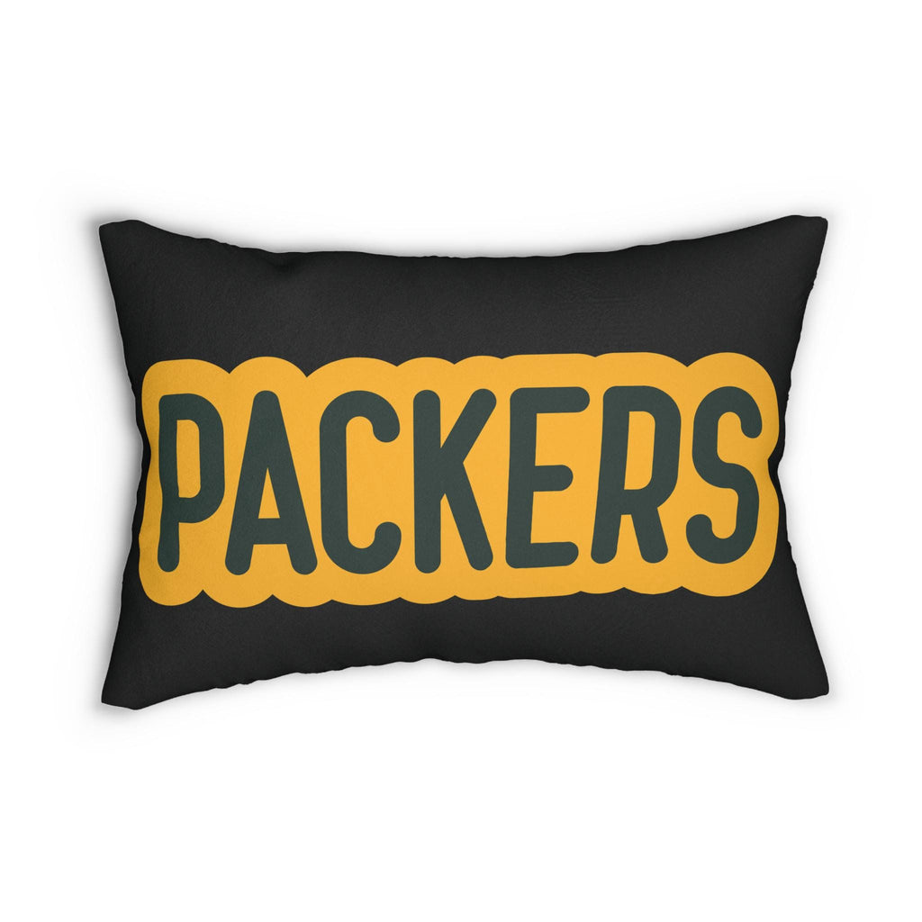 Packers Throw Pillow - Green & Gold Football Fan Decor, Game Day Cushion, Sports Gift, Fan Merchandise, Game Day Accent