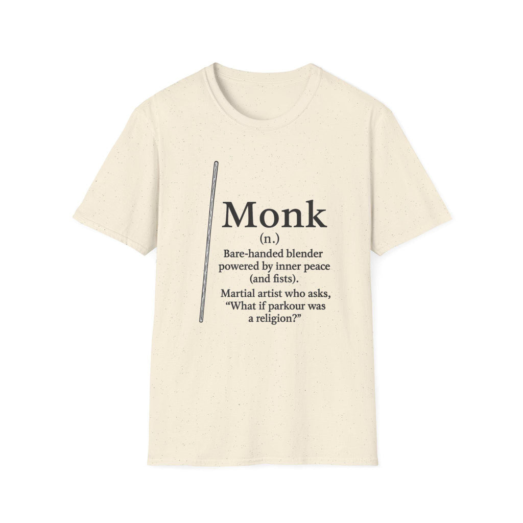 Monk Class T-Shirt - Funny Dungeons & Dragons Tee