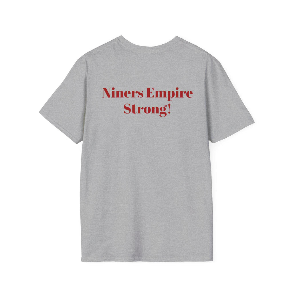 San Francisco 49ers -Niners Empire Strong- T-Shirt - Wolf Mascot - Fan Sirt