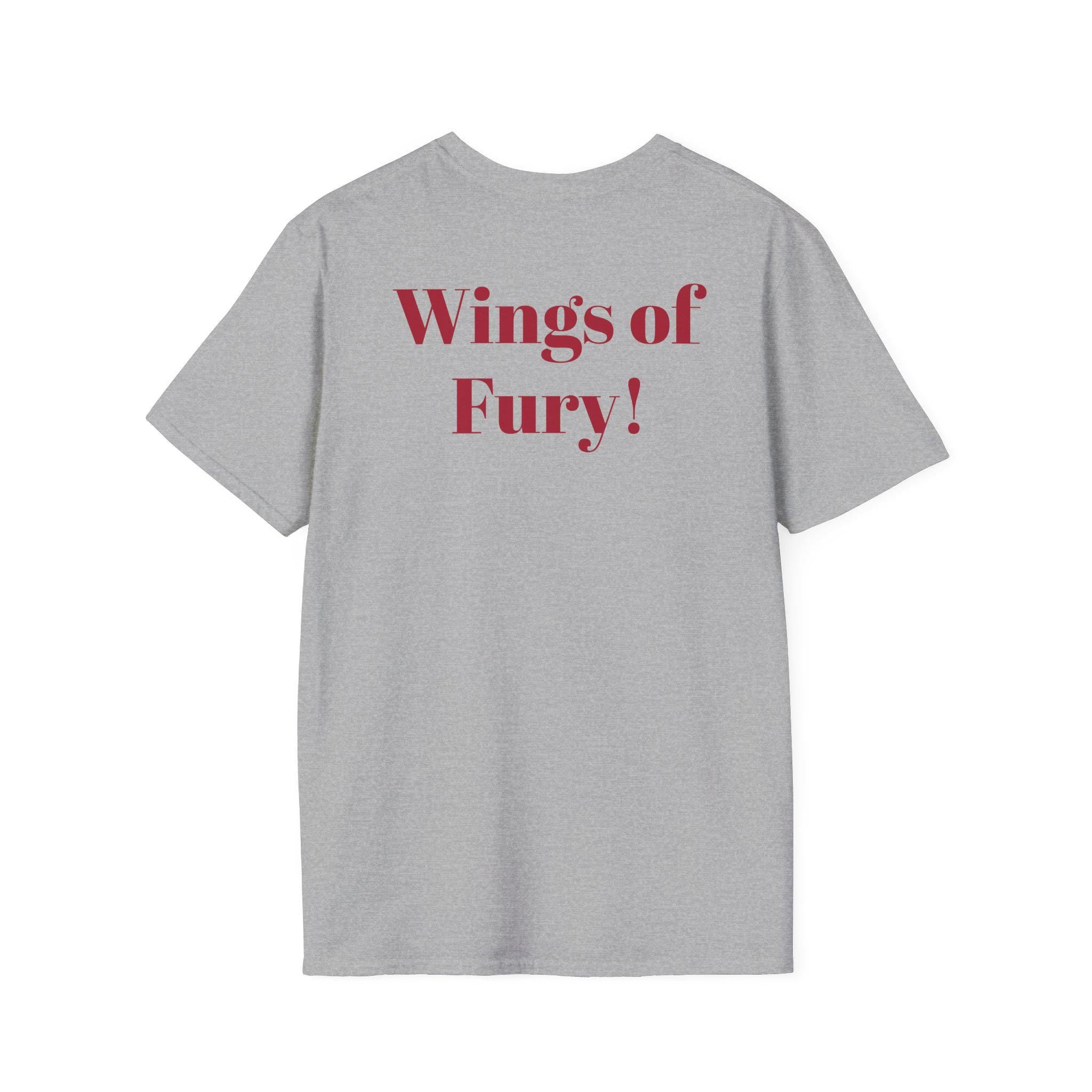 Atlanta Falcons -Wings of Fury- T-Shirt - Falcon Mascot