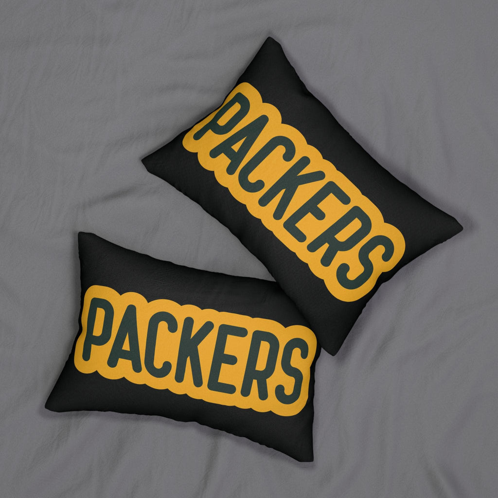 Packers Throw Pillow - Green & Gold Football Fan Decor, Game Day Cushion, Sports Gift, Fan Merchandise, Game Day Accent