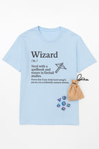 Wizard Class T-Shirt - Funny Dungeons & Dragons Tee
