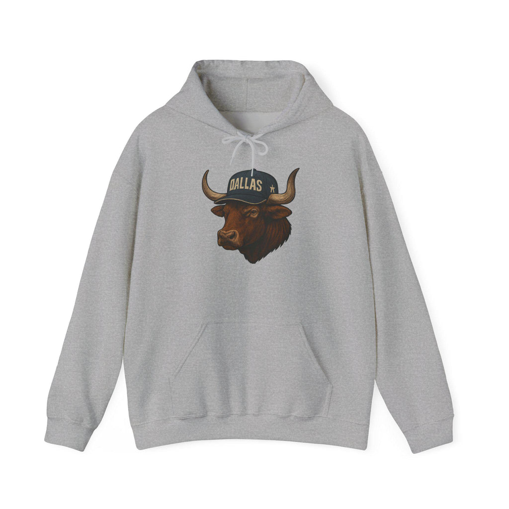 Dallas "Cowboy Nation!" Hoodie - Longhorn Mascot - Dallas Football