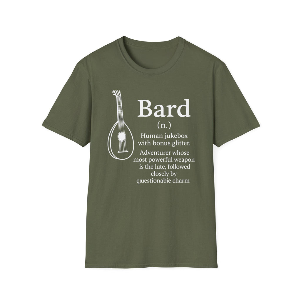 Bard Class T-Shirt - Funny Dungeons & Dragons Tee