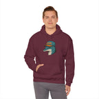 Miami "Fins Up, Game On!" Hoodie - Dolphin Mascot - Miami Football