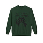 Cute But Problematic Sweatshirt,  Funny Gift for Animal Lovers, Unique Humor Apparel