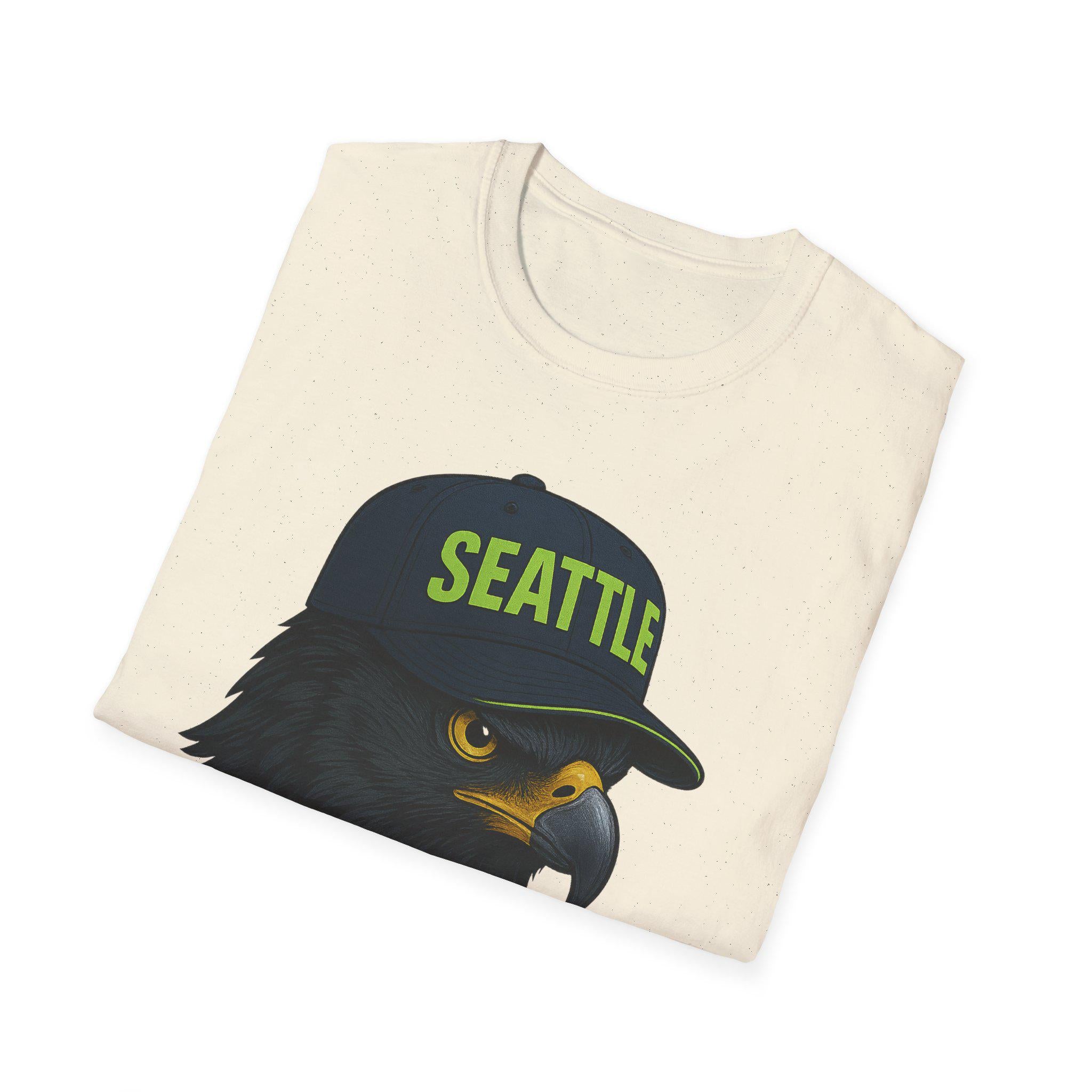 Seattle Seahawks -Legion of Boom Spirit- T-Shirt - Hawk Mascot Design - Seattle Legion of Boom T-Shirt