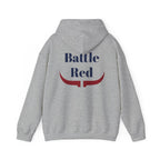 Houston "Battle Red" Hoodie - Longhorn Mascot - Houston Football