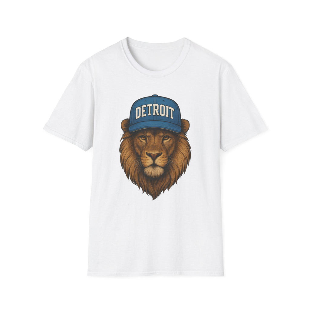 Detroit -Detroit Vs. Everyone- Lions Fan T-Shirt - Lion Mascot