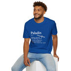 Paladin Class T-Shirt - Funny Dungeons & Dragons Tee