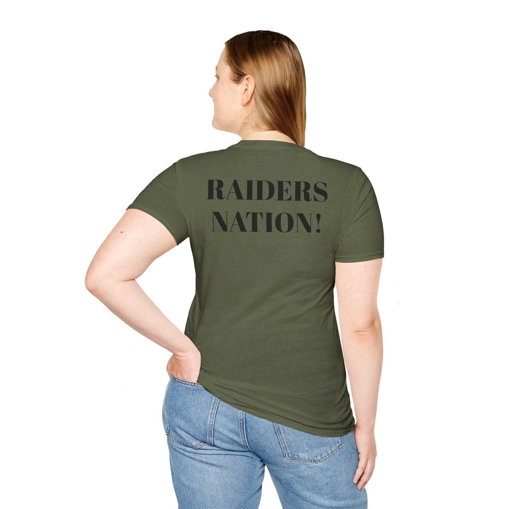 Las Vegas -Raider Nation!- Fan T-Shirt - Raiders Nation Black Panther T-Shirt