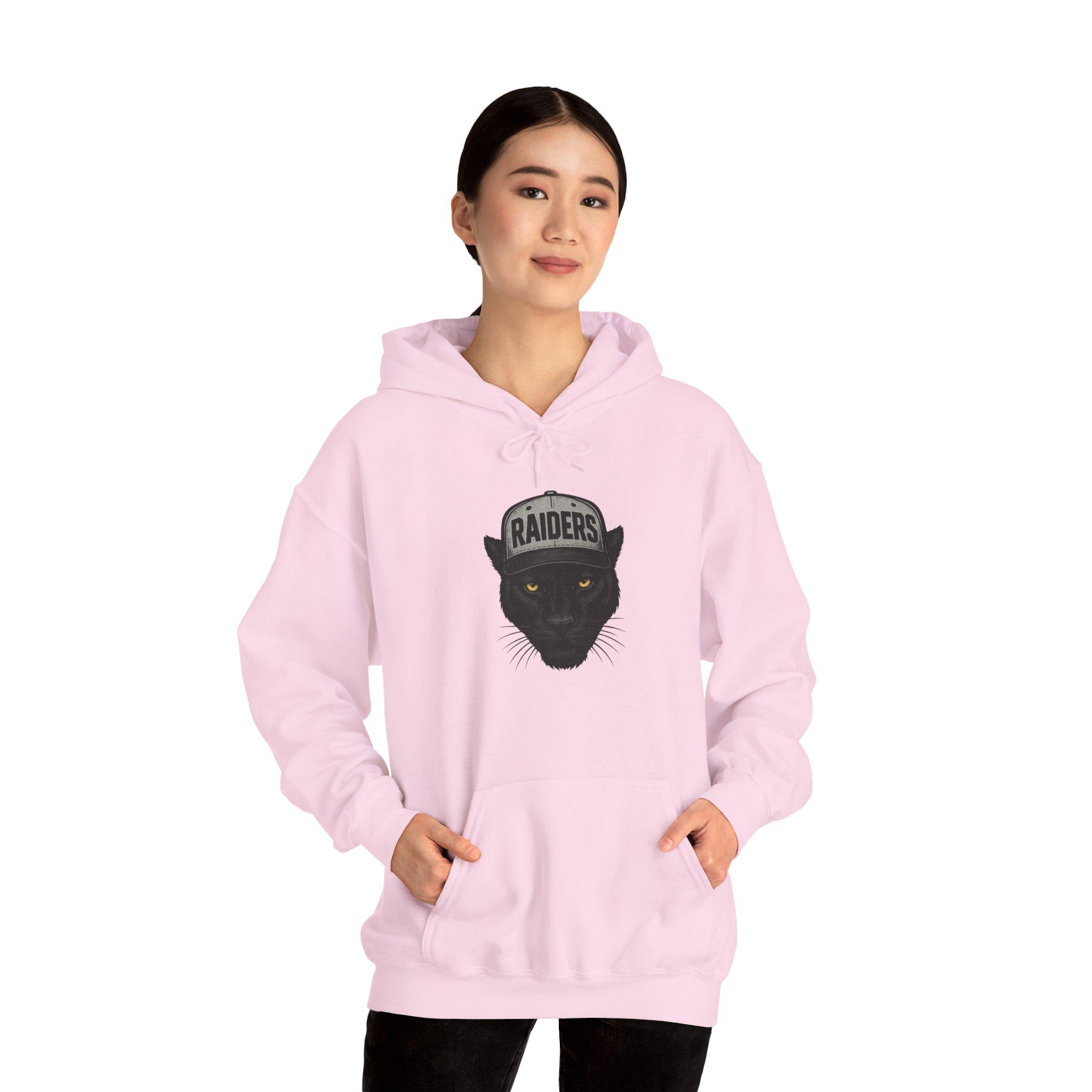 Las Vegas "Raider Nation!" Hoodie - Panther Mascot - Las Vegas Football