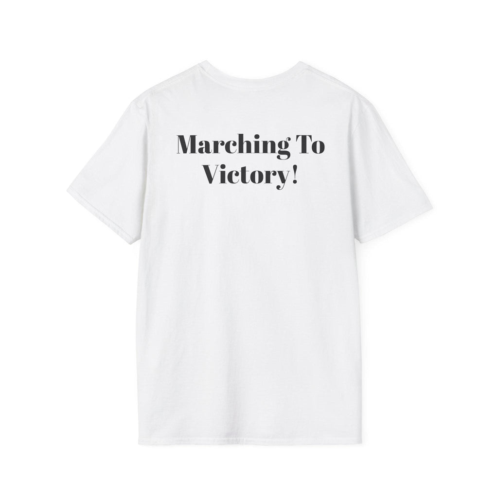 New Orleans Saints -Marching to Victory- Fan T-Shirt - Bulldog Mascot