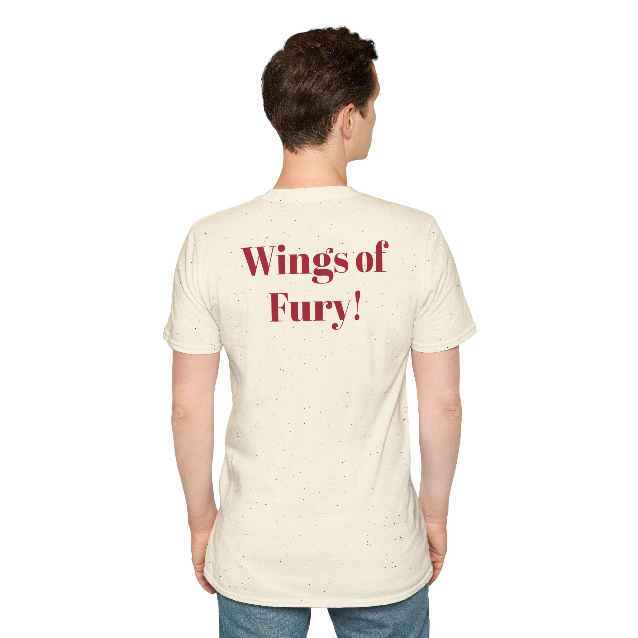 Atlanta Falcons -Wings of Fury- T-Shirt - Falcon Mascot