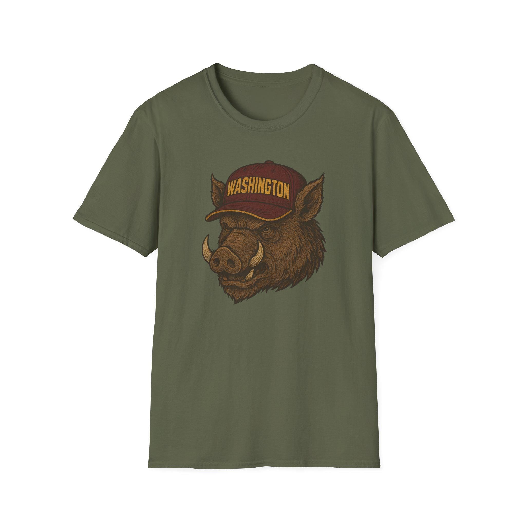 Washington Commanders -Take Command - Fan Shirt - Hog Mascot Design