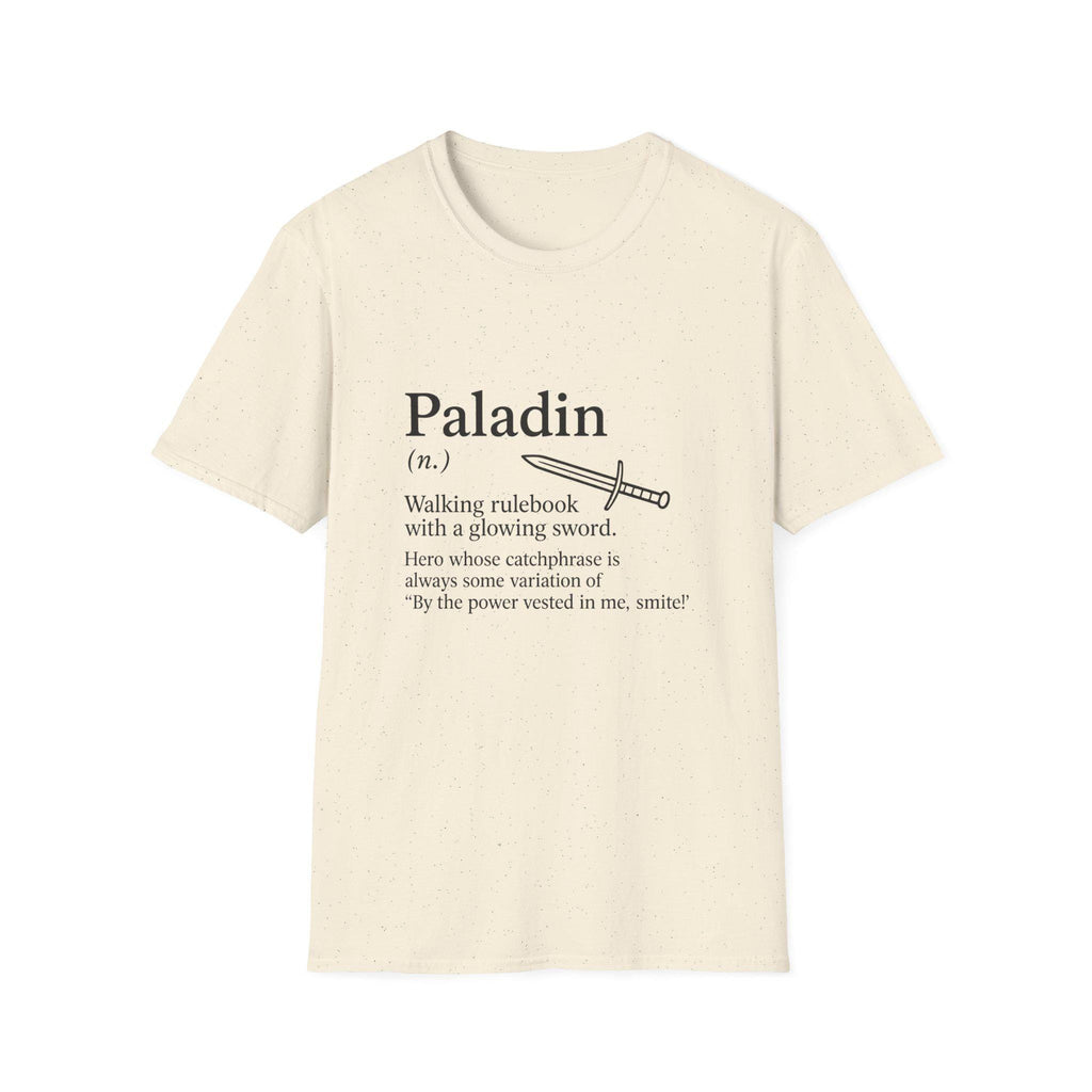 Paladin Class T-Shirt - Funny Dungeons & Dragons Tee