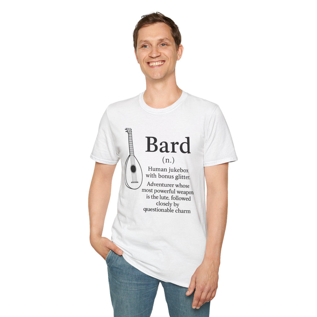 Bard Class T-Shirt - Funny Dungeons & Dragons Tee