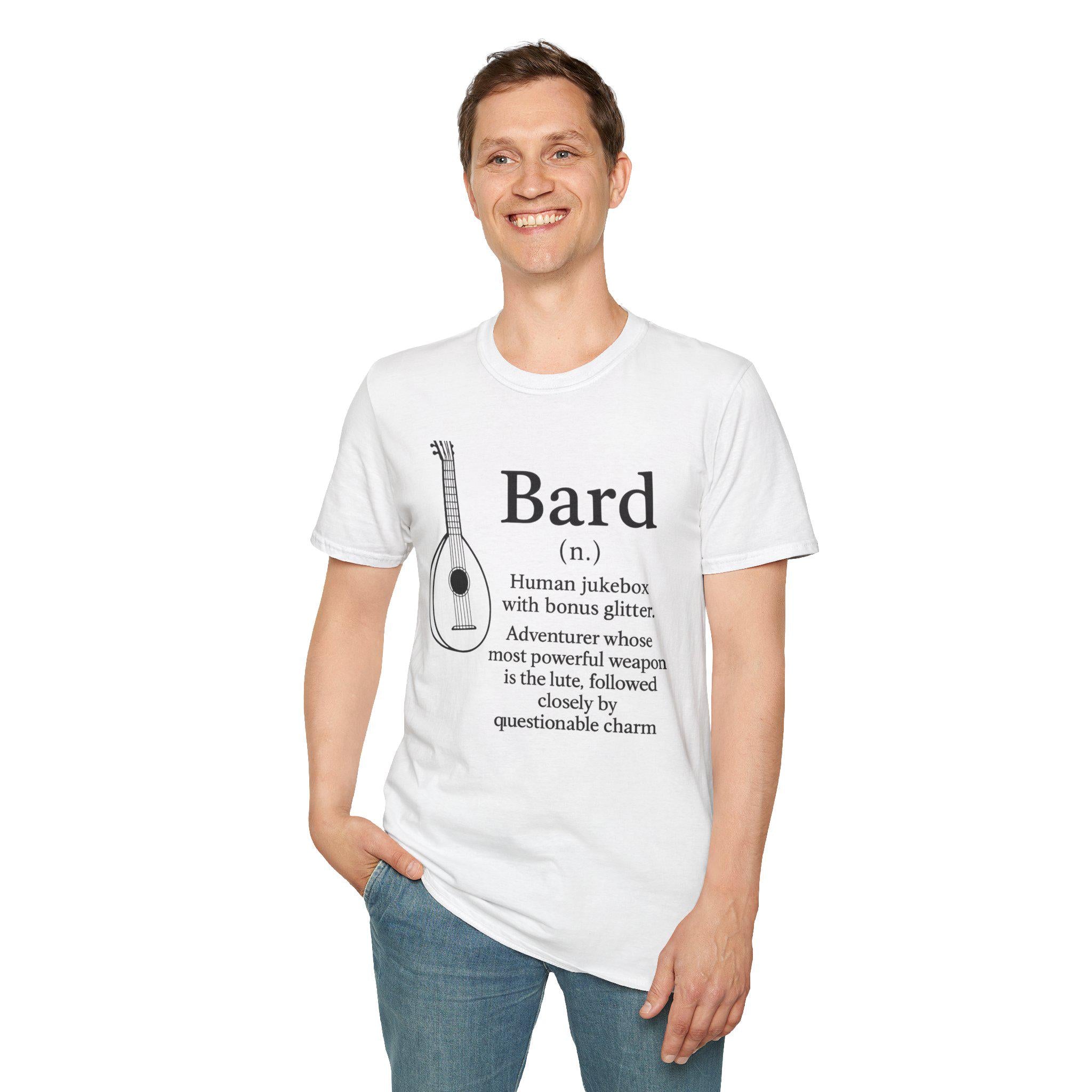 Bard Class T-Shirt - Funny Dungeons & Dragons Tee