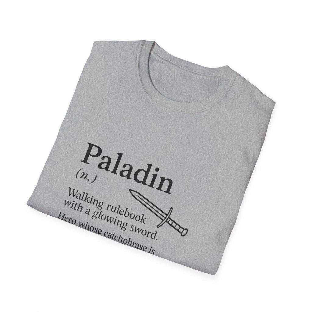Paladin Class T-Shirt - Funny Dungeons & Dragons Tee